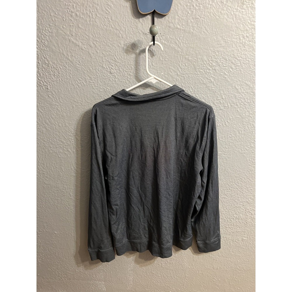 Calvin Klein Jeans‎ 1/4  Zip Pullover Mens Shirt  Size Medium Blue - Picture 5 of 6